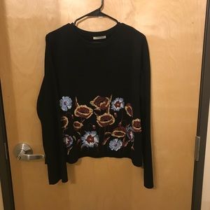 Zara Floral Sweater